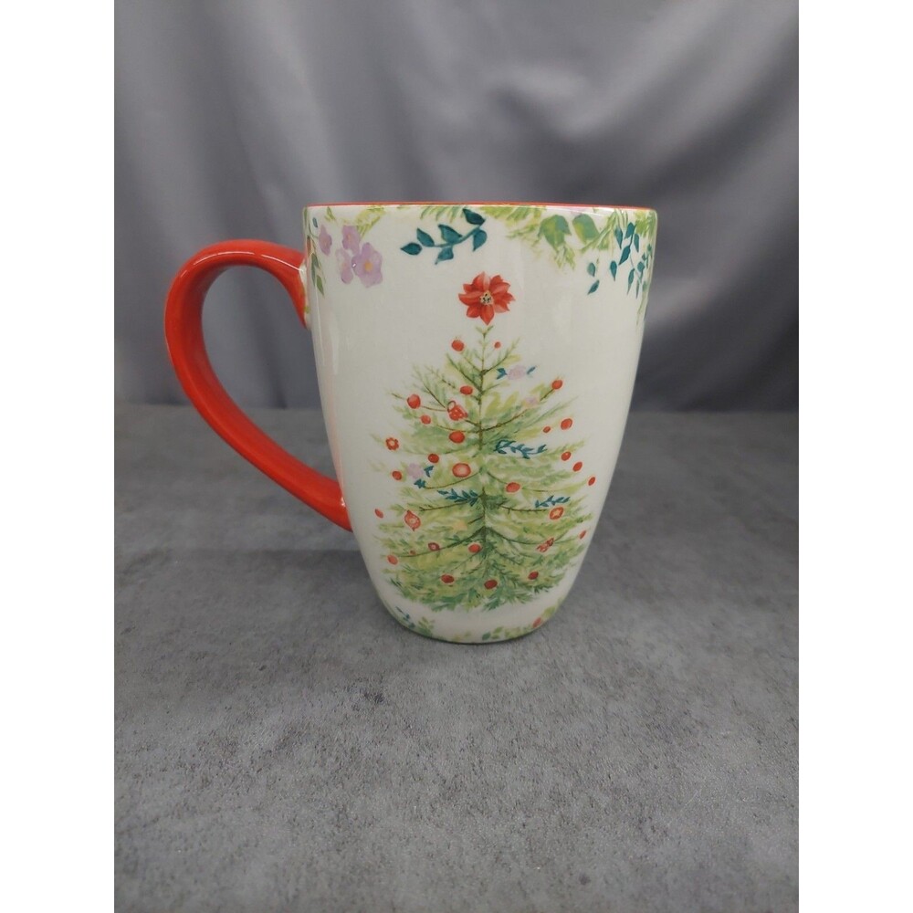 Pioneer Woman Christmas  Tree Coffee Latte Jumbo Mug Cup  24 Oz